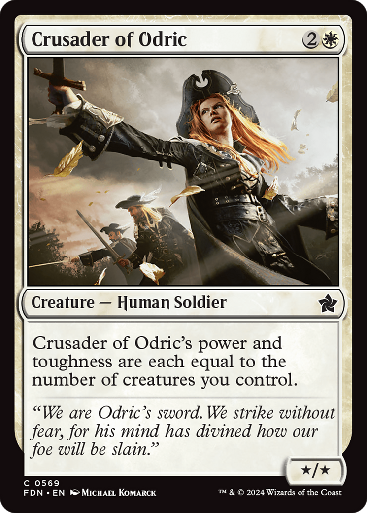 Crusader of Odric [Foundations] | Eastridge Sports Cards & Games