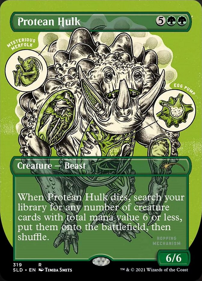 Protean Hulk (Borderless) [Secret Lair Drop Series] | Eastridge Sports Cards & Games