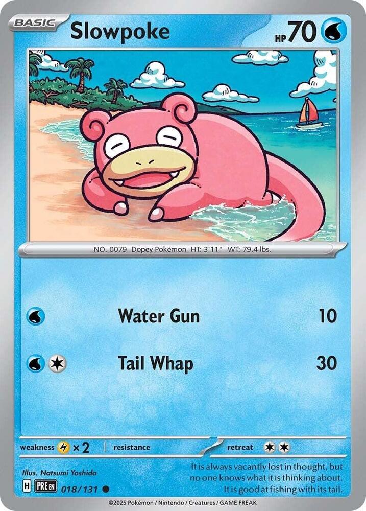Slowpoke (018/131) [Scarlet & Violet: Prismatic Evolutions] | Eastridge Sports Cards & Games