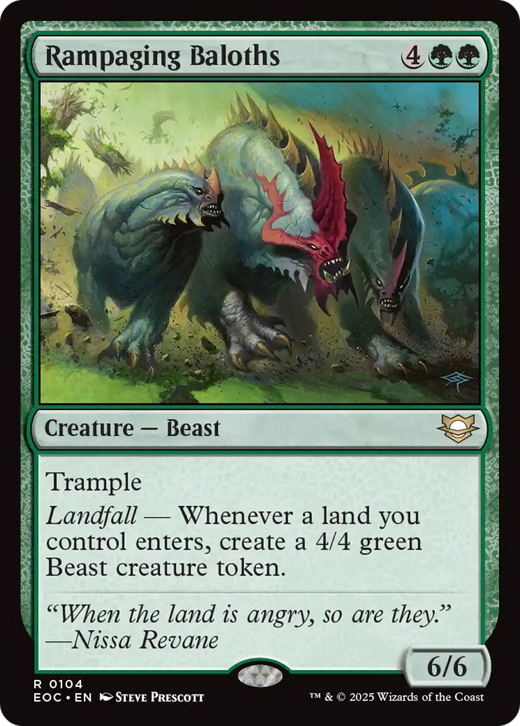 Rampaging Baloths [Edge of Eternities Commander] | Eastridge Sports Cards & Games