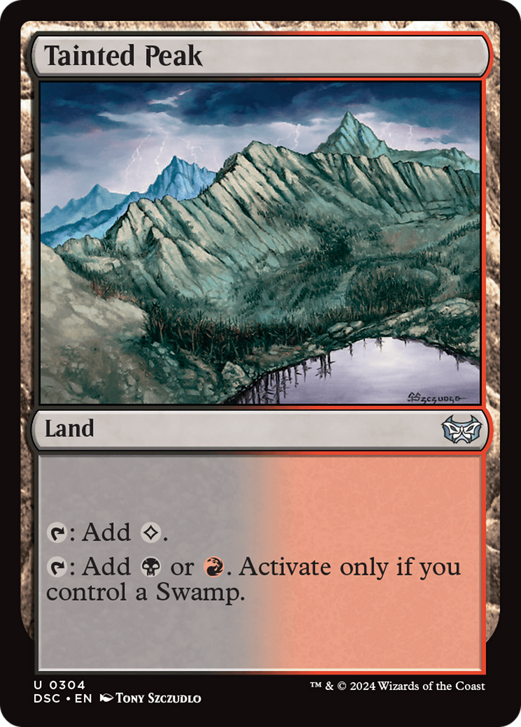 Tainted Peak [Duskmourn: House of Horror Commander] | Eastridge Sports Cards & Games