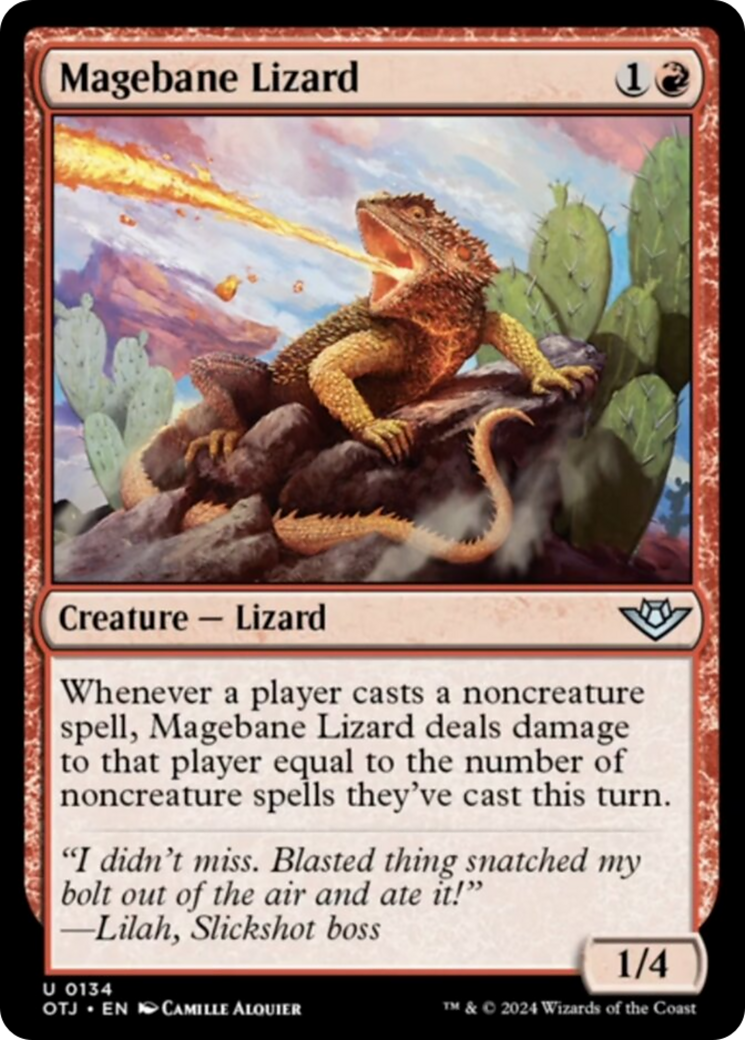 Magebane Lizard [Outlaws of Thunder Junction] | Eastridge Sports Cards & Games