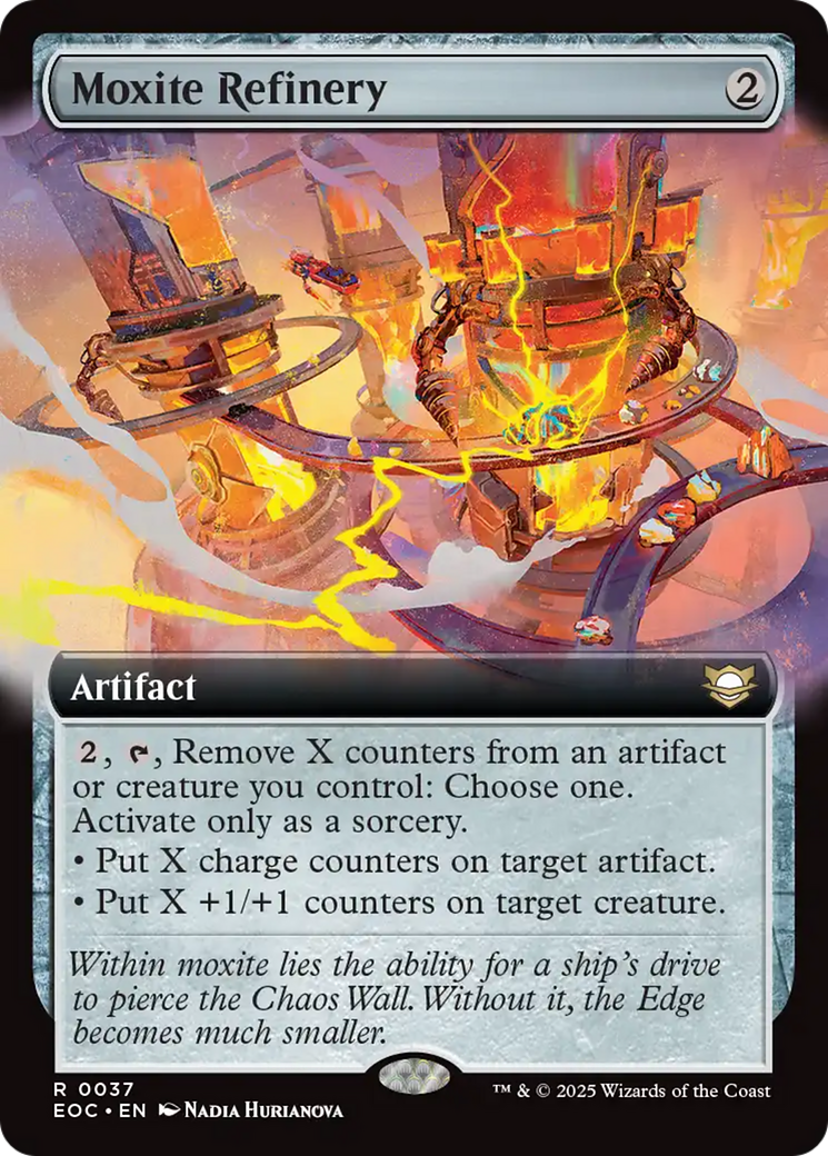 Moxite Refinery (Extended Art) [Edge of Eternities Commander] | Eastridge Sports Cards & Games