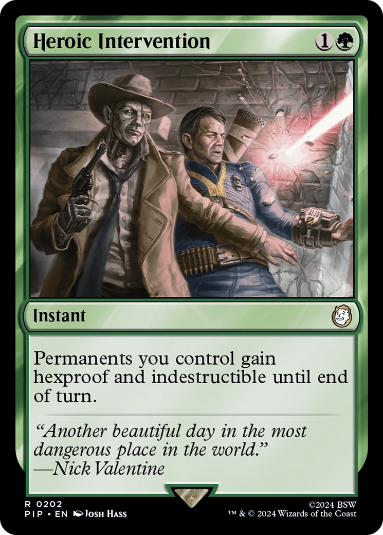 Heroic Intervention [Fallout] | Eastridge Sports Cards & Games