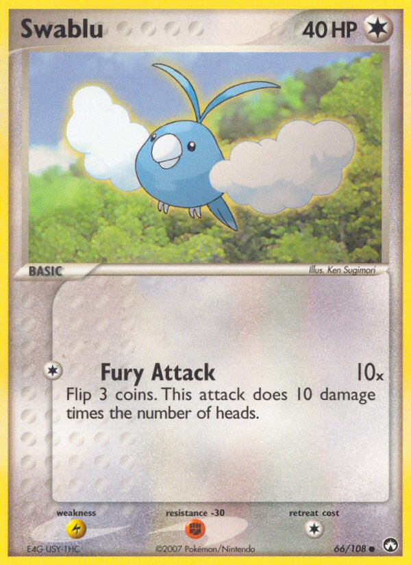 Swablu (66/108) [EX: Power Keepers] | Eastridge Sports Cards & Games
