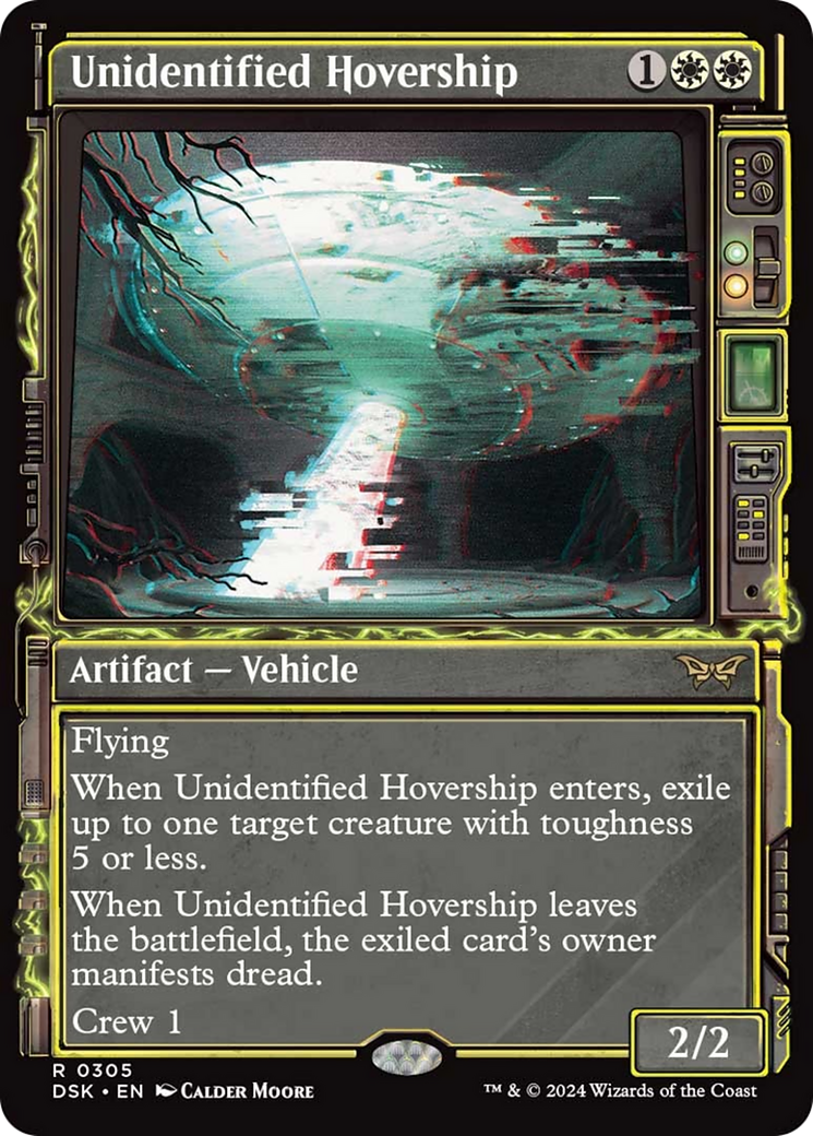 Unidentified Hovership (Showcase) [Duskmourn: House of Horror] | Eastridge Sports Cards & Games