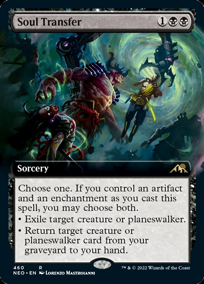 Soul Transfer (Extended Art) [Kamigawa: Neon Dynasty] | Eastridge Sports Cards & Games