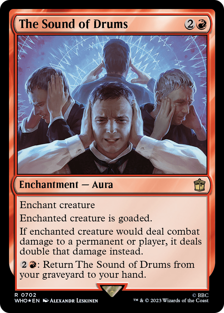 The Sound of Drums (Surge Foil) [Doctor Who] | Eastridge Sports Cards & Games