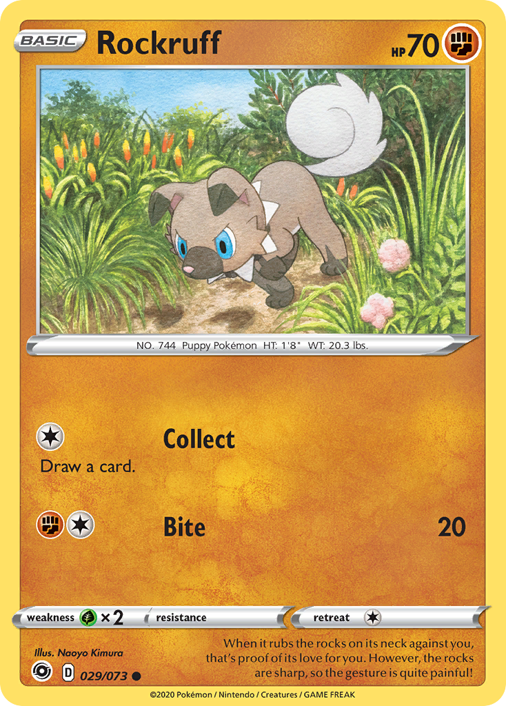 Rockruff (029/073) [Sword & Shield: Champion's Path] | Eastridge Sports Cards & Games