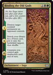 Binding the Old Gods [Duskmourn: House of Horror Commander] | Eastridge Sports Cards & Games