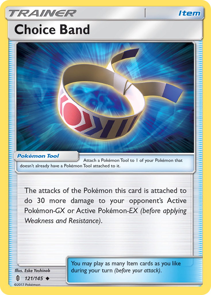 Choice Band (121/145) [Sun & Moon: Guardians Rising] | Eastridge Sports Cards & Games