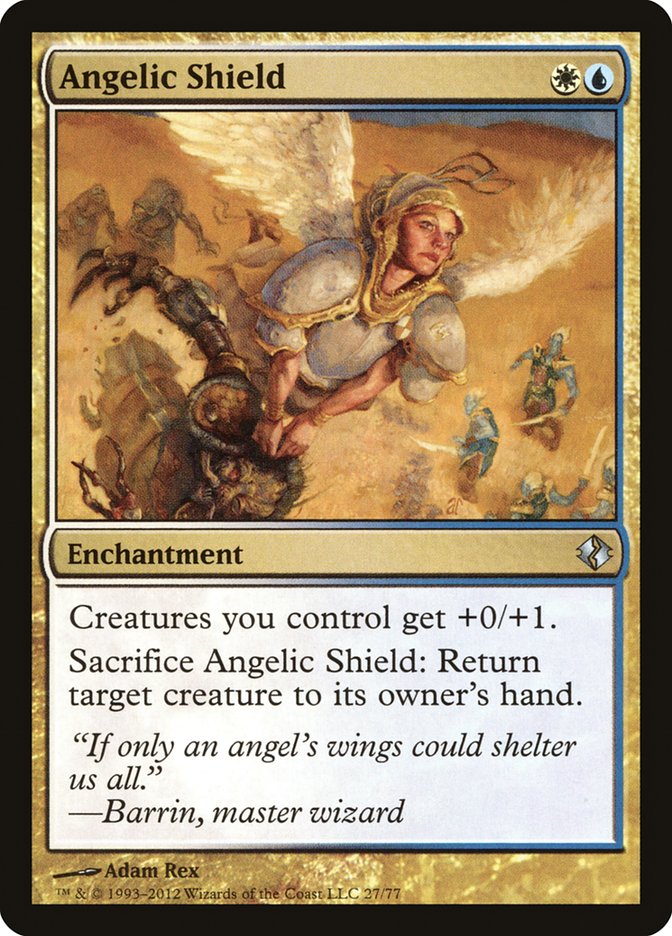 Angelic Shield [Duel Decks: Venser vs. Koth] | Eastridge Sports Cards & Games