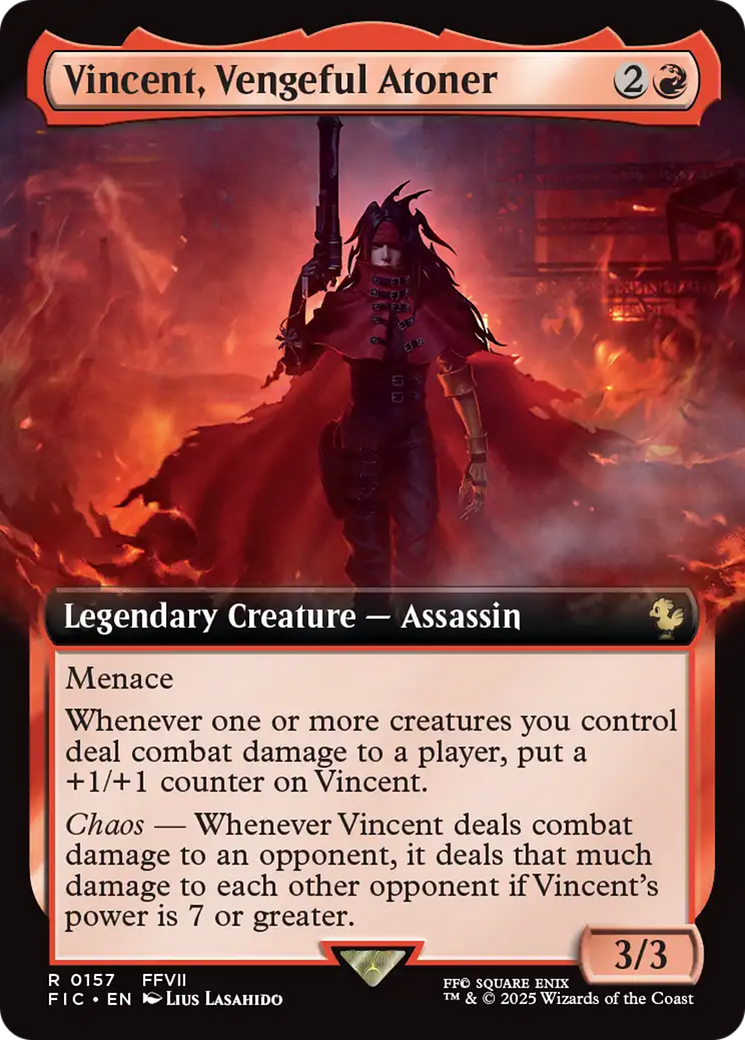 Vincent, Vengeful Atoner (Extended Art) [FINAL FANTASY Commander] | Eastridge Sports Cards & Games