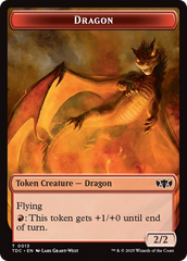 Dragon Egg // Dragon (0013) Double-Sided Token [Tarkir: Dragonstorm Commander Tokens] | Eastridge Sports Cards & Games