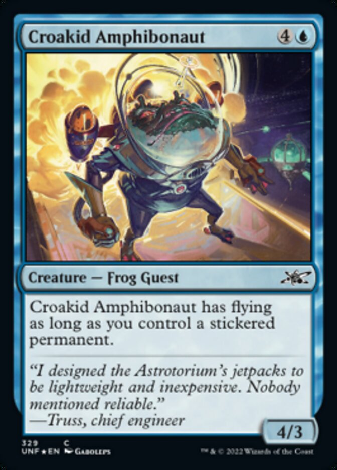 Croakid Amphibonaut (Galaxy Foil) [Unfinity] | Eastridge Sports Cards & Games