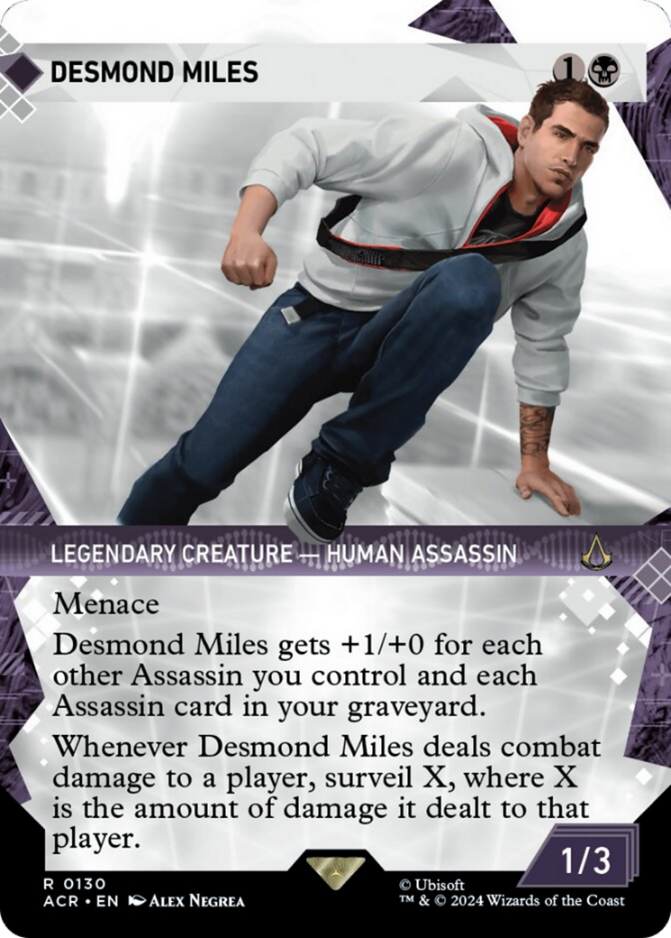 Desmond Miles (Showcase) [Assassin's Creed] | Eastridge Sports Cards & Games