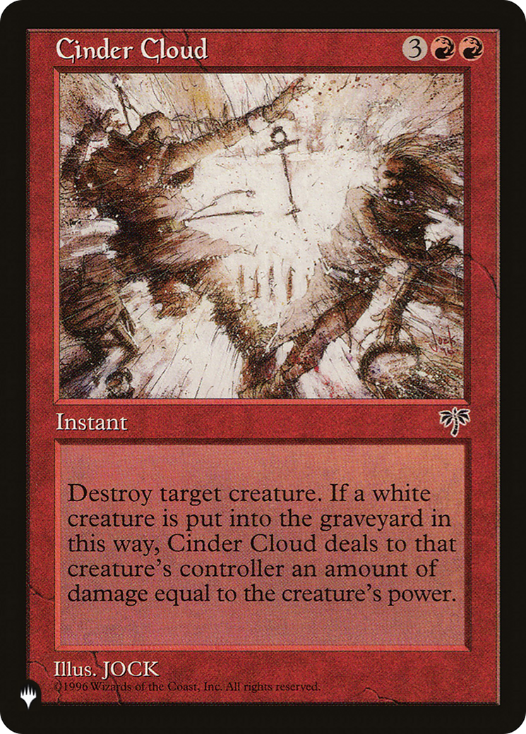 Cinder Cloud [The List] | Eastridge Sports Cards & Games
