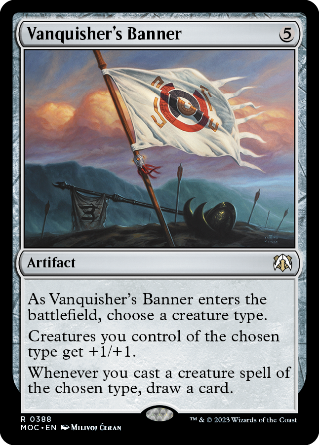 Vanquisher's Banner [March of the Machine Commander] | Eastridge Sports Cards & Games