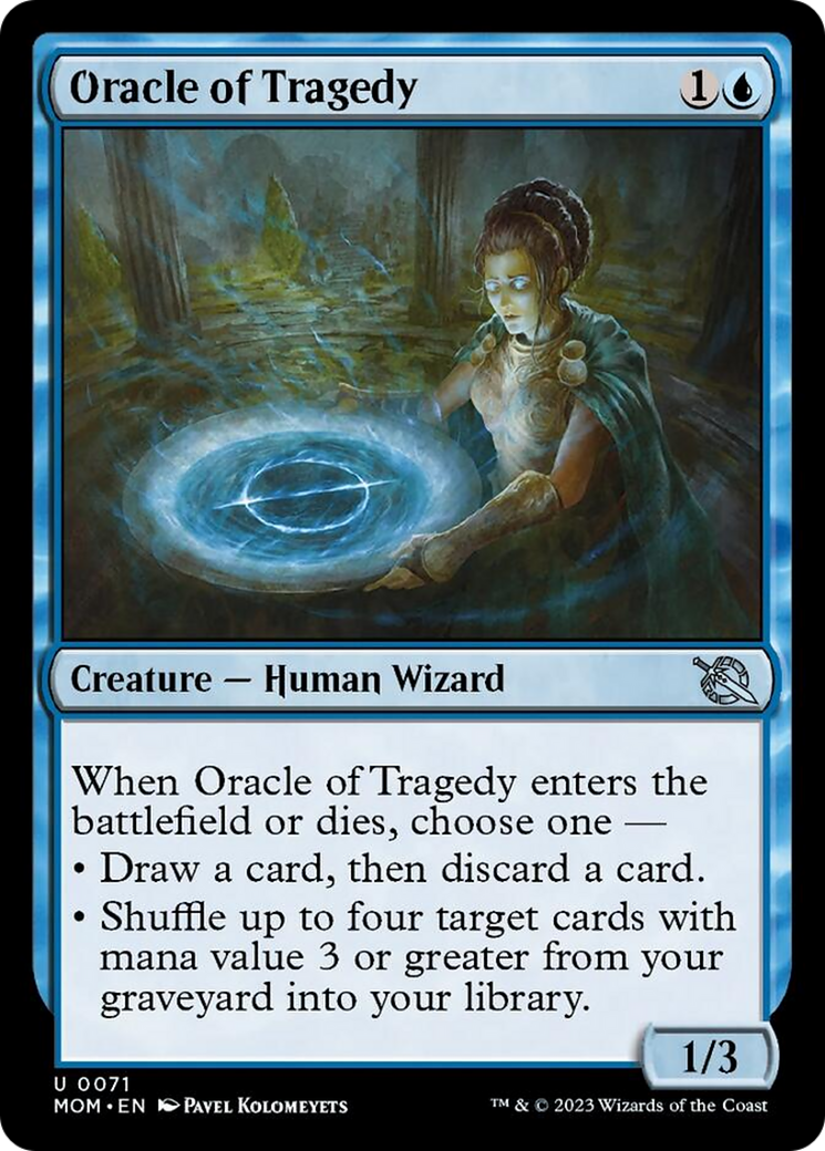 Oracle of Tragedy [March of the Machine] | Eastridge Sports Cards & Games