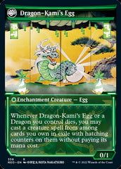 The Dragon-Kami Reborn // Dragon-Kami's Egg (Showcase Soft Glow) [Kamigawa: Neon Dynasty] | Eastridge Sports Cards & Games