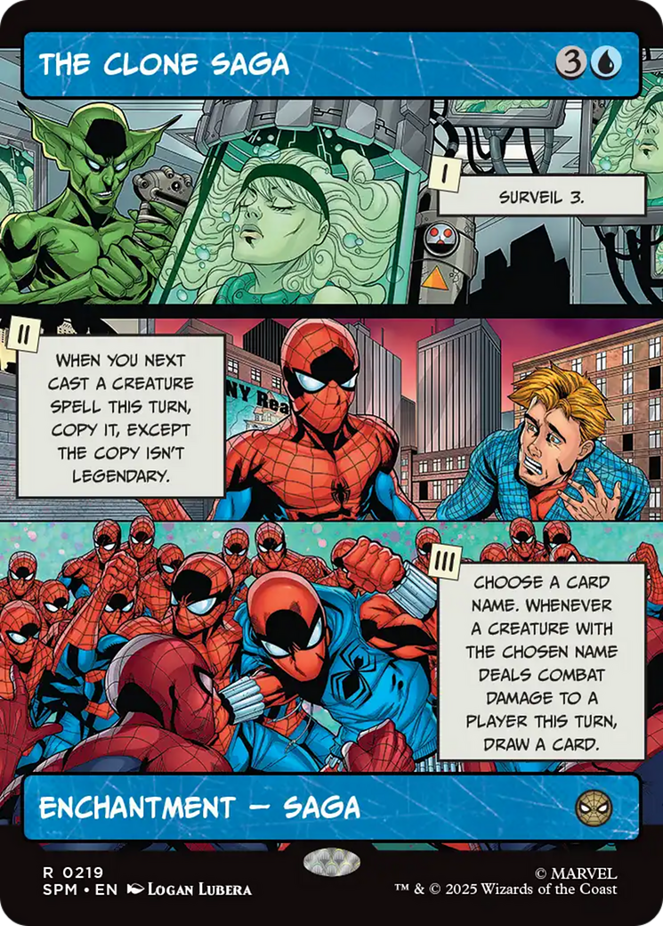 The Clone Saga (Borderless) [Marvel's Spider-Man] | Eastridge Sports Cards & Games