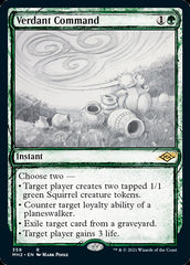 Verdant Command (Sketch) [Modern Horizons 2] | Eastridge Sports Cards & Games