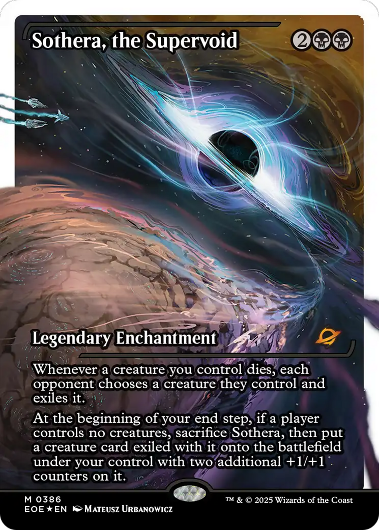 Sothera, the Supervoid (Fracture Foil) [Edge of Eternities] | Eastridge Sports Cards & Games
