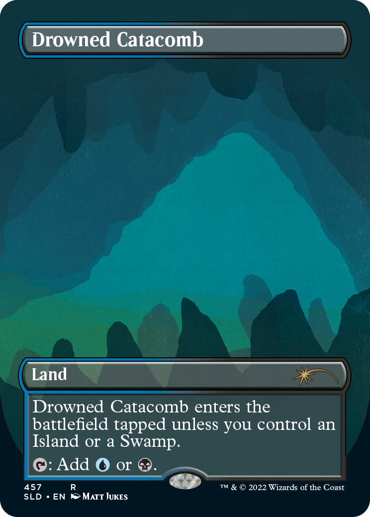 Drowned Catacomb (Borderless) [Secret Lair Drop Series] | Eastridge Sports Cards & Games