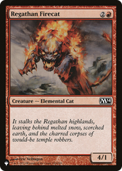 Regathan Firecat [The List] | Eastridge Sports Cards & Games