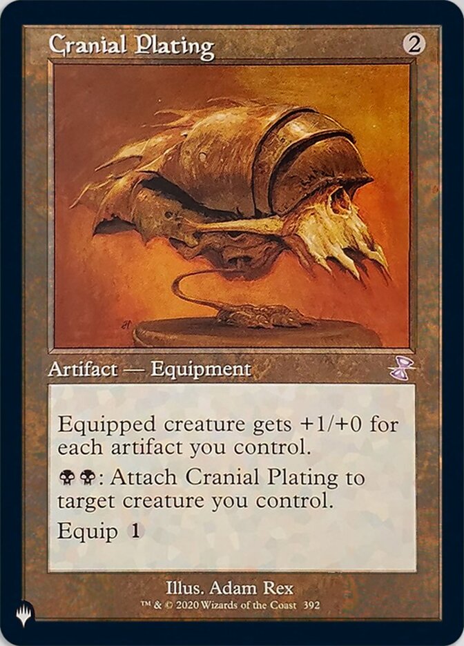 Cranial Plating [The List] | Eastridge Sports Cards & Games