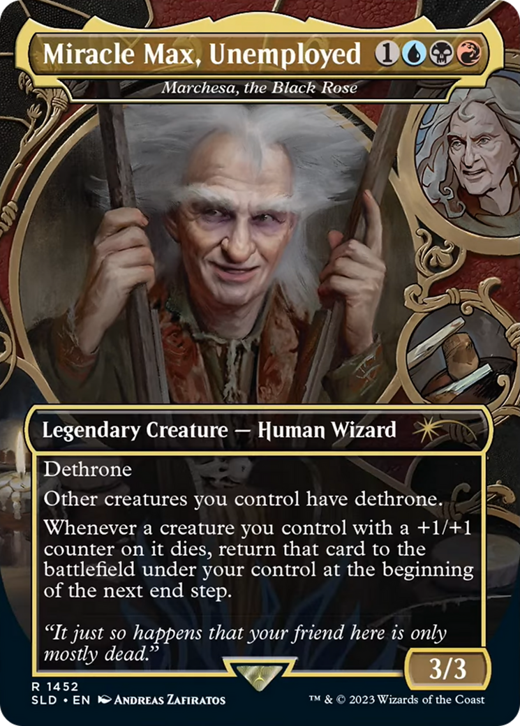 Miracle Max, Unemployed - Marchesa, the Black Rose [Secret Lair Drop Series] | Eastridge Sports Cards & Games