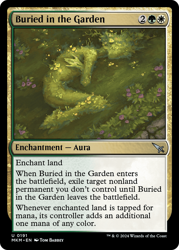 Buried in the Garden [Murders at Karlov Manor] | Eastridge Sports Cards & Games