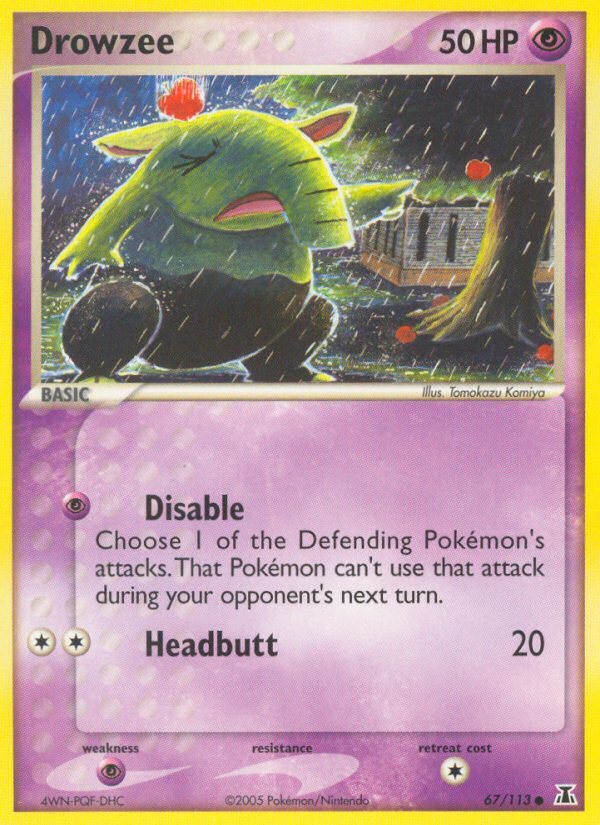 Drowzee (67/113) [EX: Delta Species] | Eastridge Sports Cards & Games