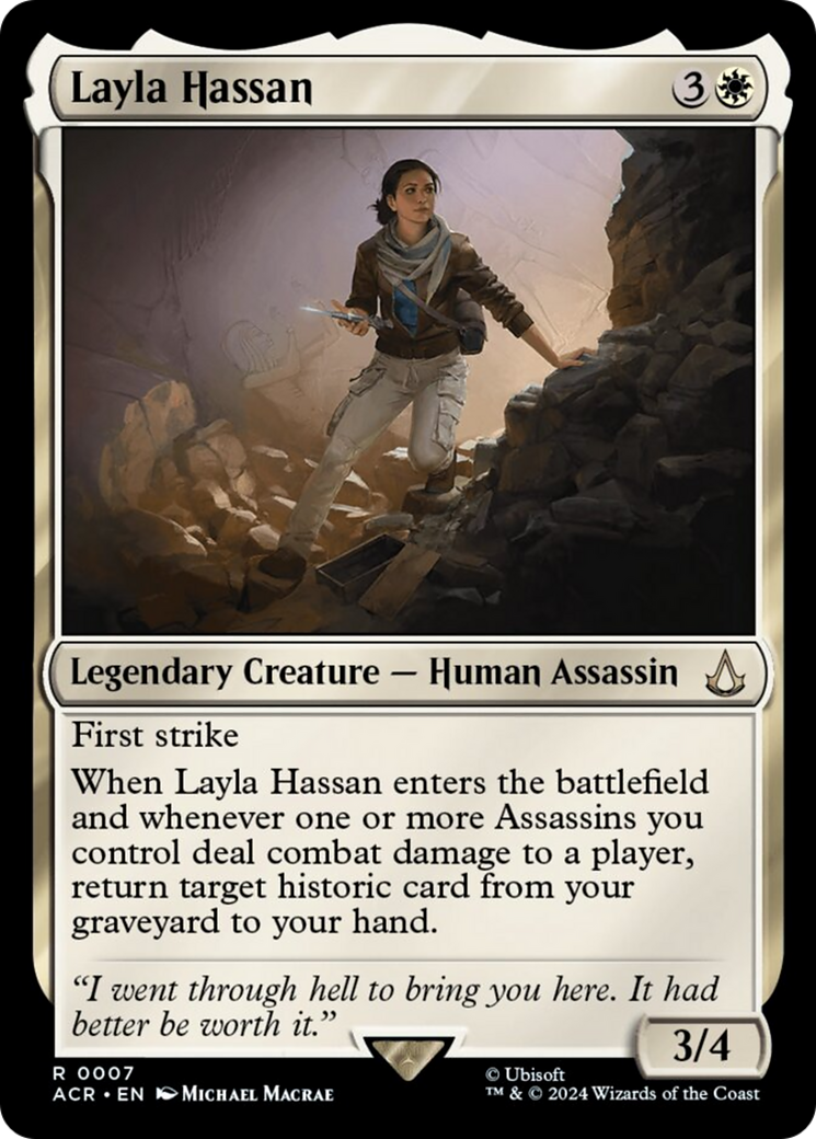 Layla Hassan [Assassin's Creed] | Eastridge Sports Cards & Games