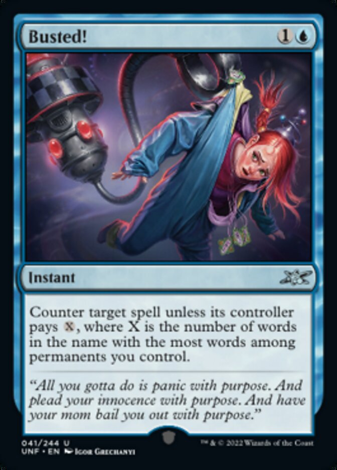Busted! [Unfinity] | Eastridge Sports Cards & Games