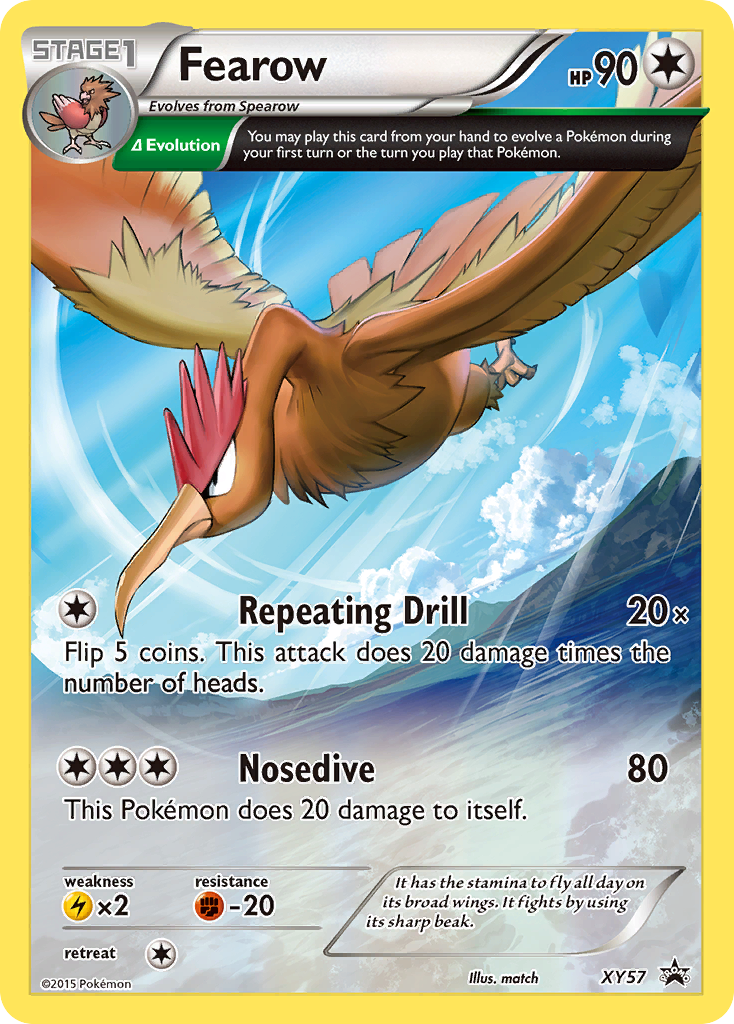 Fearow (XY57) [XY: Black Star Promos] | Eastridge Sports Cards & Games