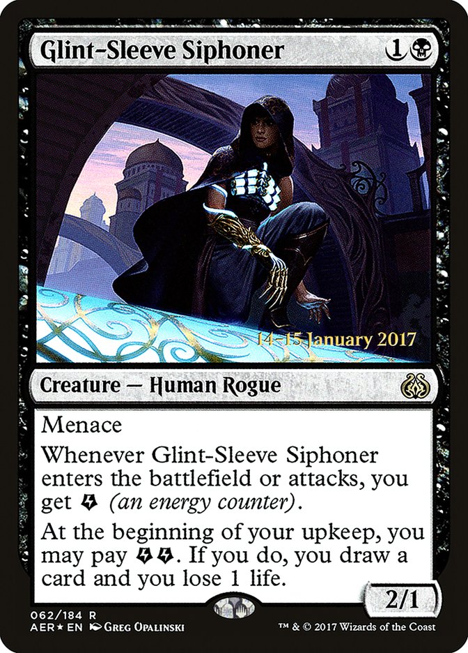 Glint-Sleeve Siphoner [Aether Revolt Prerelease Promos] | Eastridge Sports Cards & Games