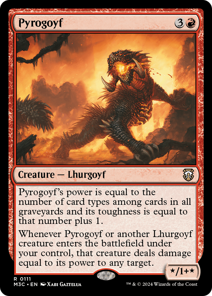 Pyrogoyf [Modern Horizons 3 Commander] | Eastridge Sports Cards & Games