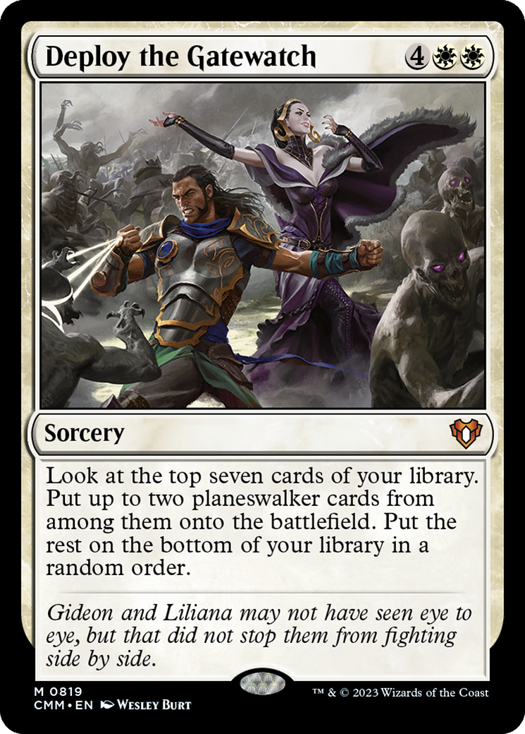 Deploy the Gatewatch [Commander Masters] | Eastridge Sports Cards & Games