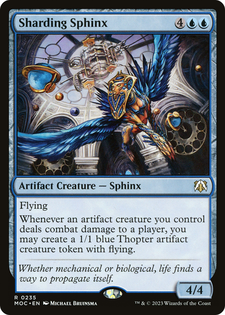 Sharding Sphinx [March of the Machine Commander] | Eastridge Sports Cards & Games