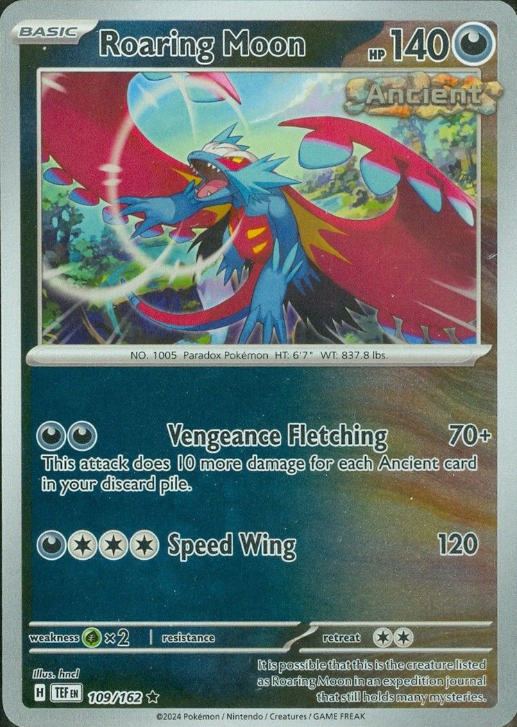 Roaring Moon (109/162) [Scarlet & Violet: Temporal Forces] | Eastridge Sports Cards & Games