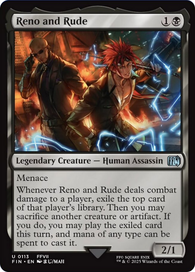 Reno and Rude [FINAL FANTASY] | Eastridge Sports Cards & Games