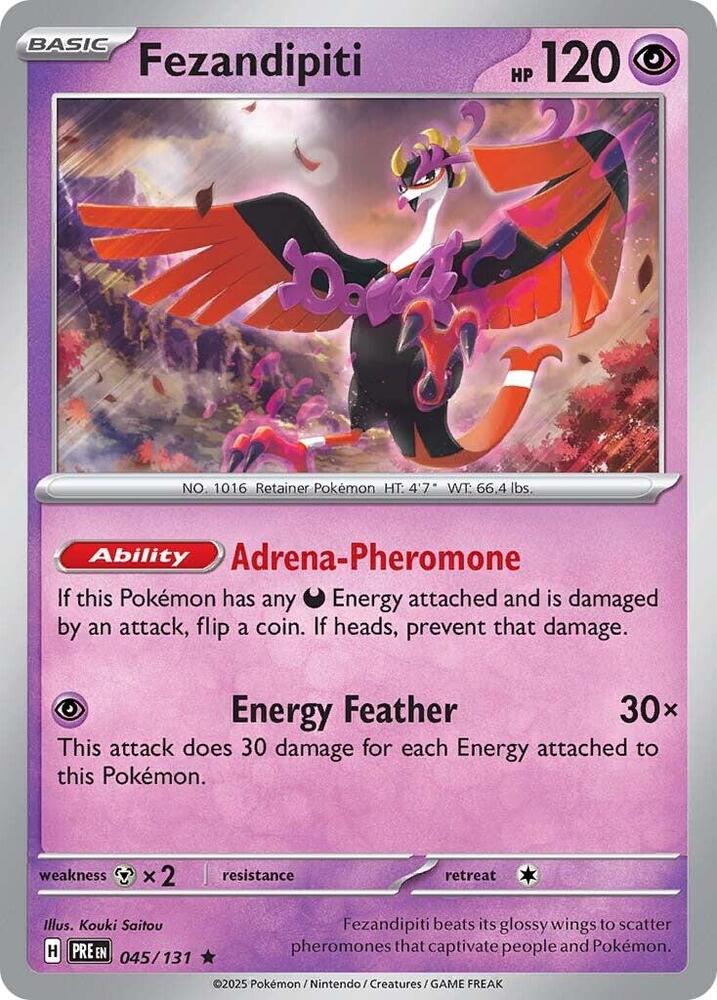 Fezandipiti (045/131) [Scarlet & Violet: Prismatic Evolutions] | Eastridge Sports Cards & Games