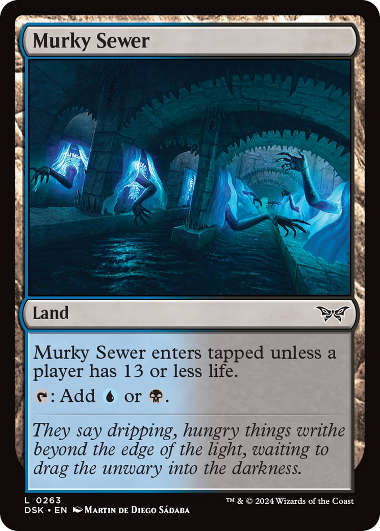 Murky Sewer [Duskmourn: House of Horror] | Eastridge Sports Cards & Games