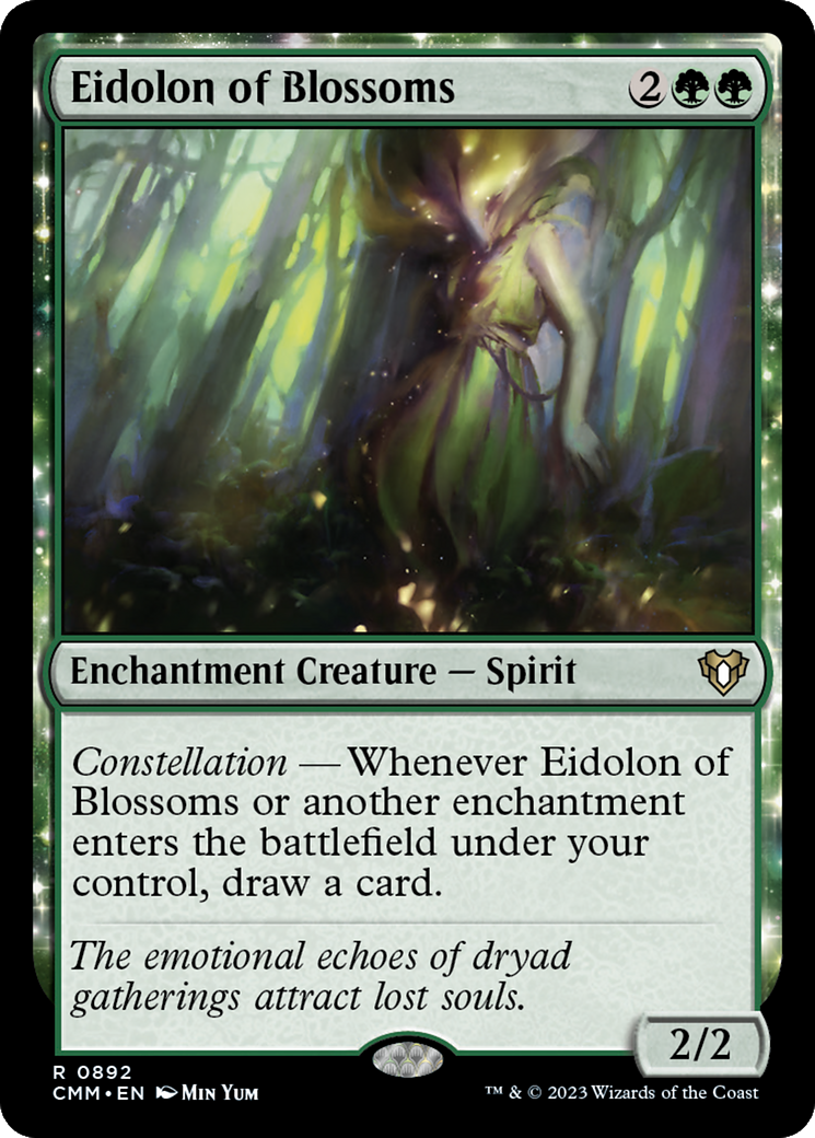 Eidolon of Blossoms [Commander Masters] | Eastridge Sports Cards & Games