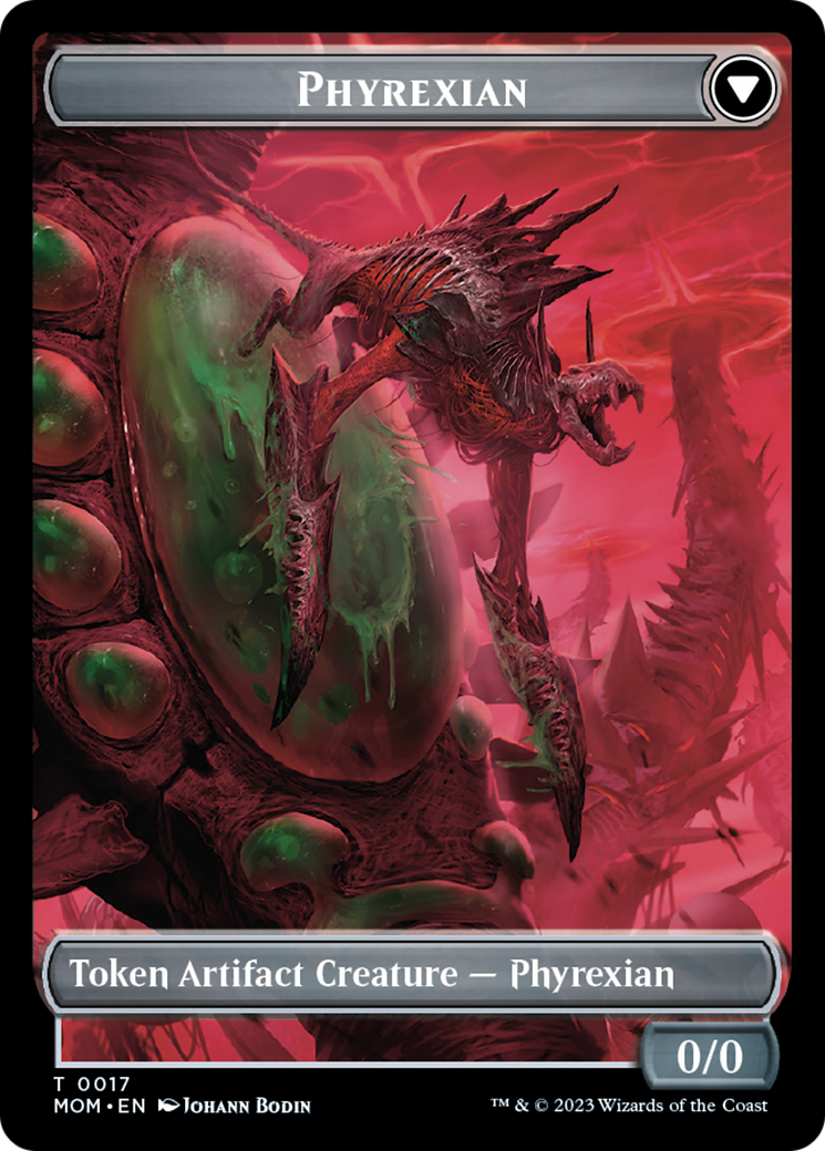 Incubator // Phyrexian (17) Double-Sided Token [March of the Machine Tokens] | Eastridge Sports Cards & Games