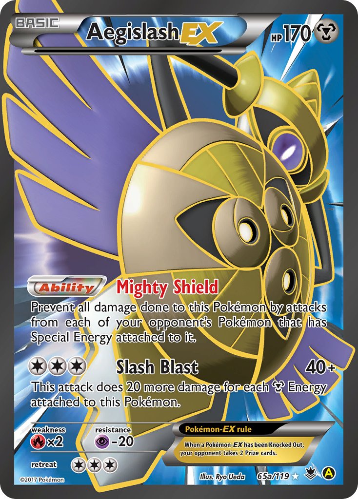 Aegislash EX (65a/119) [Alternate Art Promos] | Eastridge Sports Cards & Games