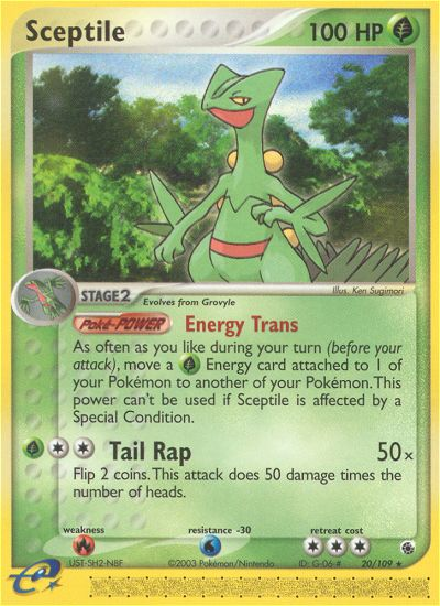 Sceptile (20/109) [EX: Ruby & Sapphire] | Eastridge Sports Cards & Games