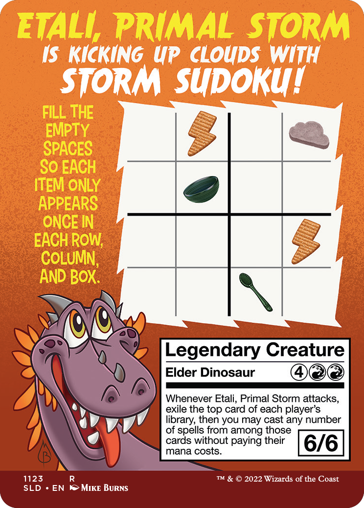Etali, Primal Storm (Borderless) [Secret Lair Drop Series] | Eastridge Sports Cards & Games