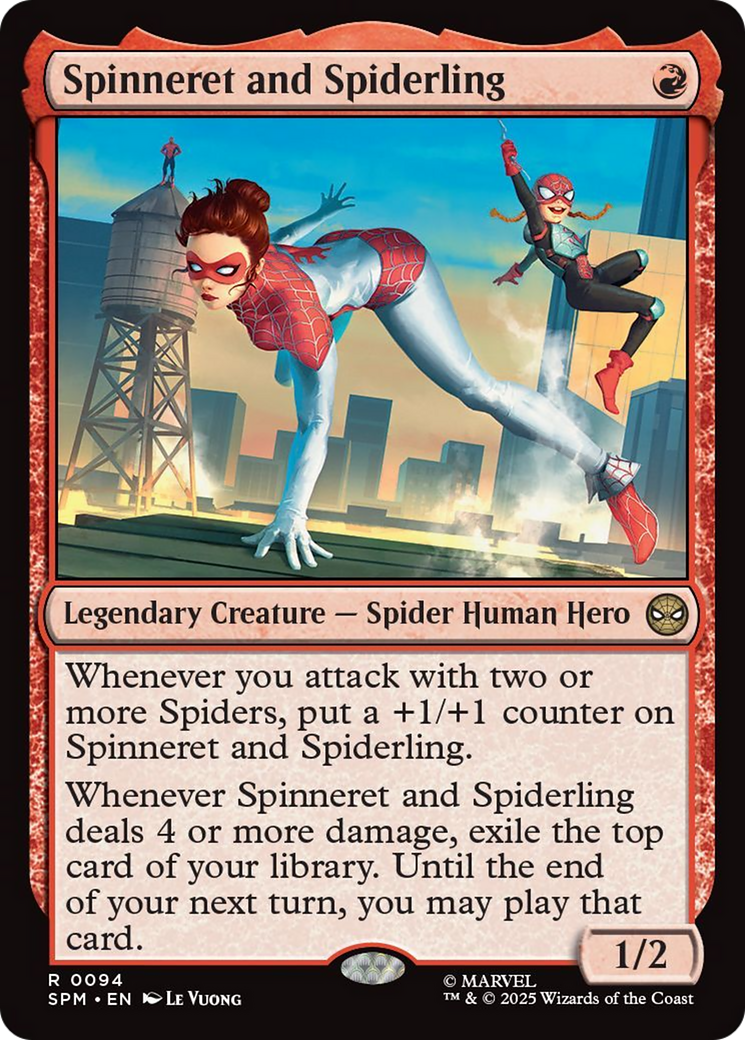 Spinneret and Spiderling [Marvel's Spider-Man] | Eastridge Sports Cards & Games